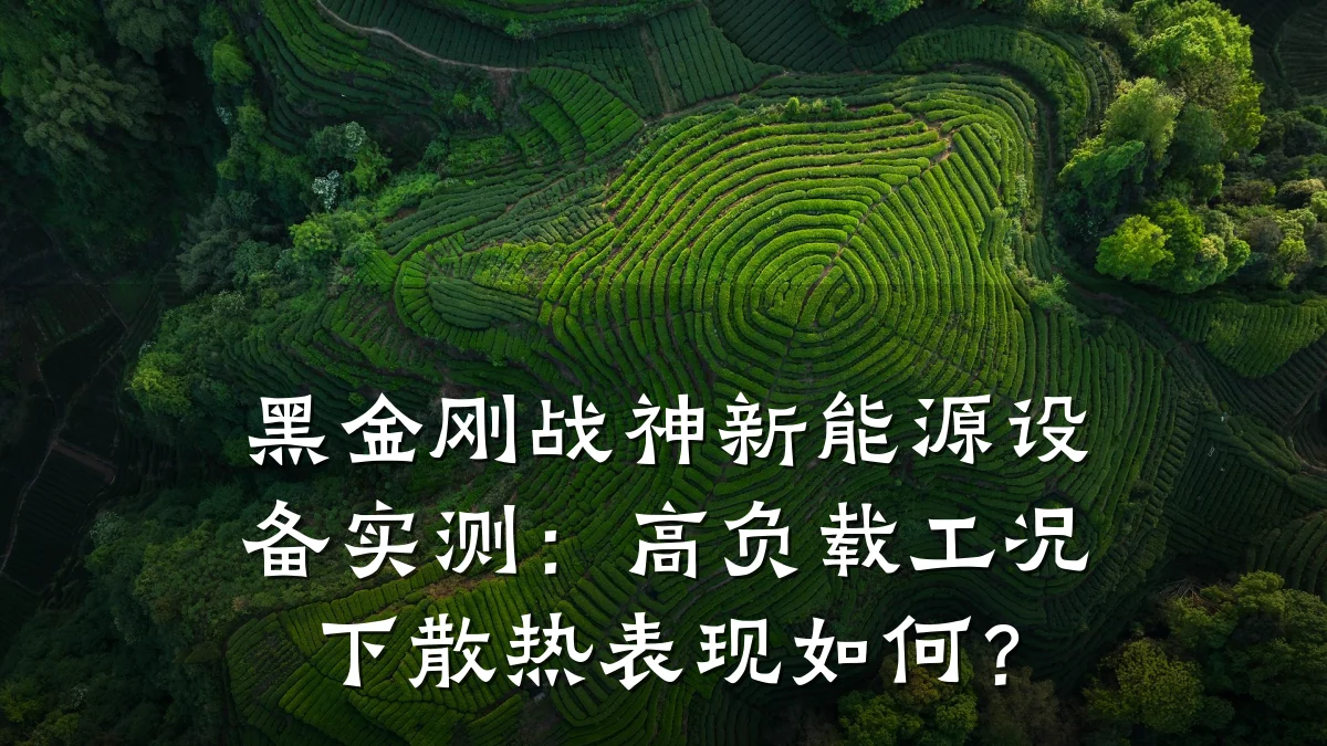黑金刚战神新能源设备实测：高负载工况下散热表现如何？