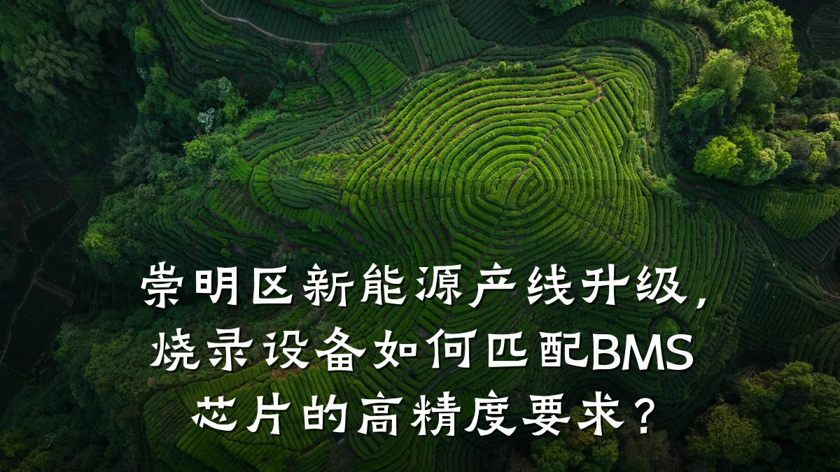 崇明区新能源产线升级，烧录设备如何匹配BMS芯片的高精度要求？