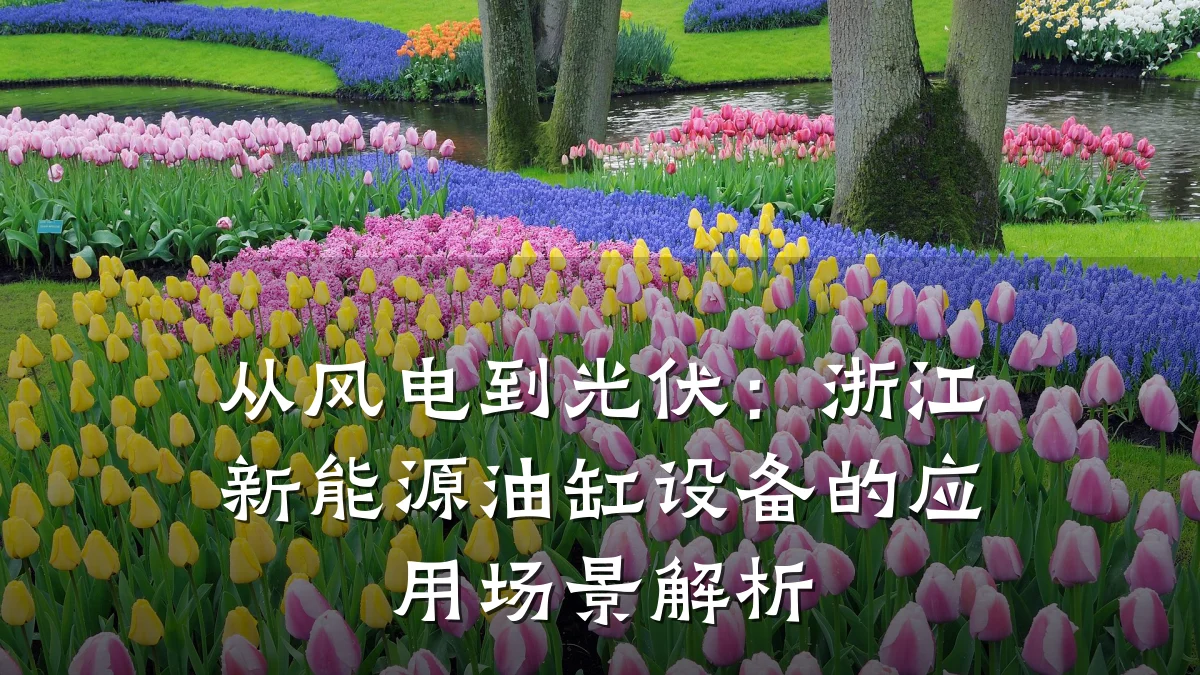 从风电到光伏:浙江新能源油缸设备的应用场景解析