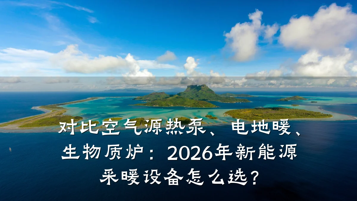 对比空气源热泵、电地暖、生物质炉:2026年新能源采暖设备怎么选?