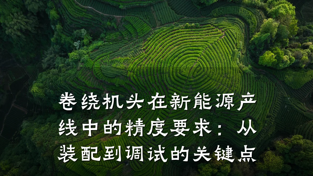 卷绕机头在新能源产线中的精度要求:从装配到调试的关键点