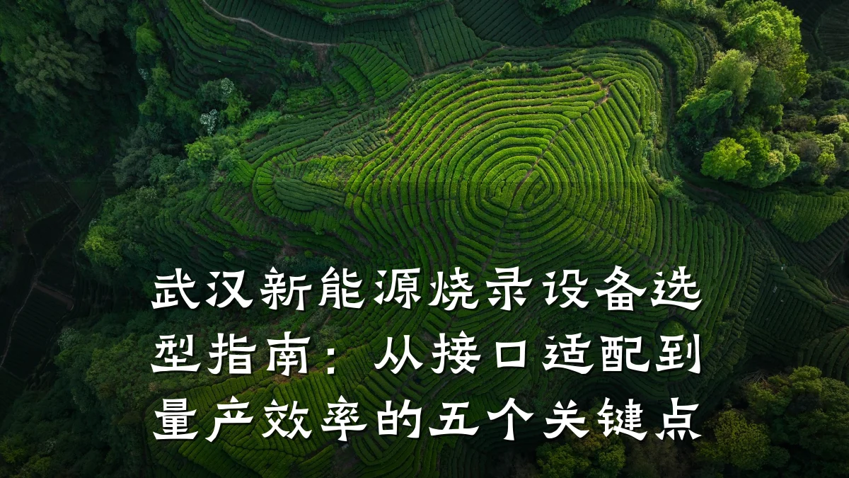武汉新能源烧录设备选型指南:从接口适配到量产效率的五个关键点
