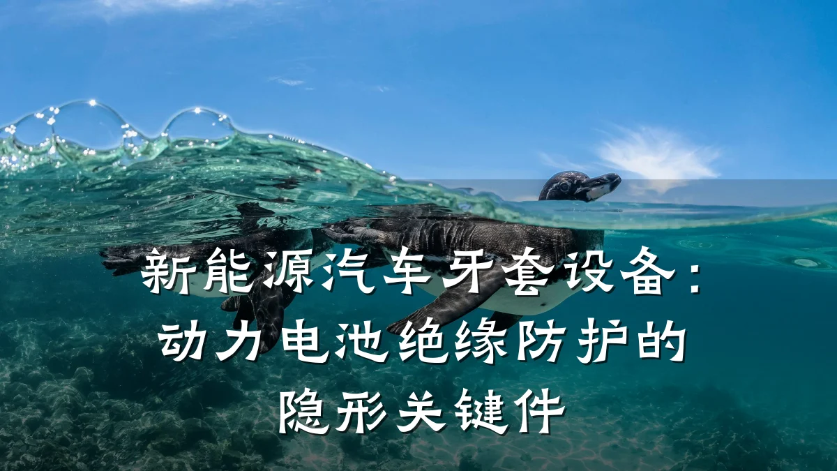 新能源汽车牙套设备:动力电池绝缘防护的隐形关键件